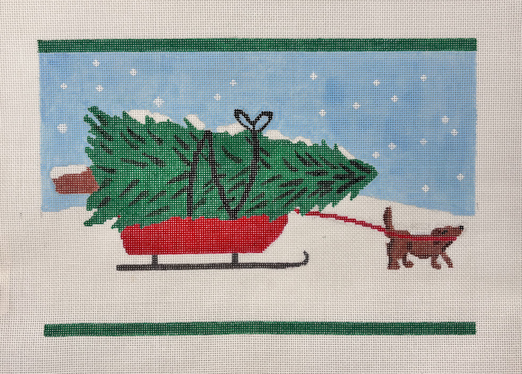 The Dog and The Christmas Tree