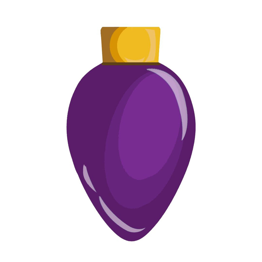 Christmas Lights bulbs  - Purple