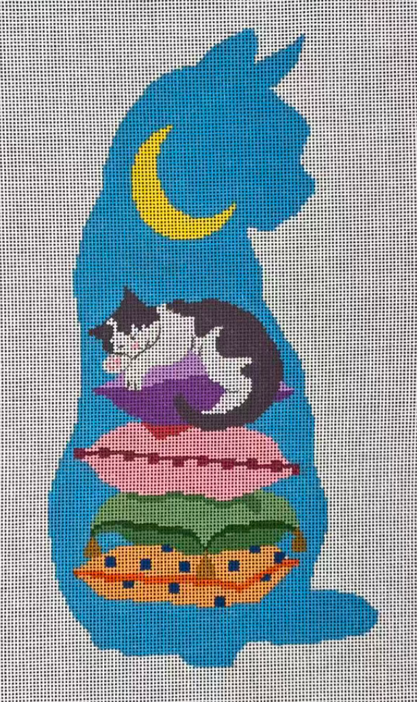Cat on the Pillow