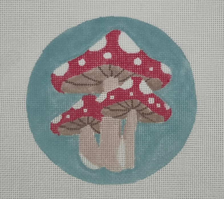 Cottage Theme - Red Wild Mushrooms