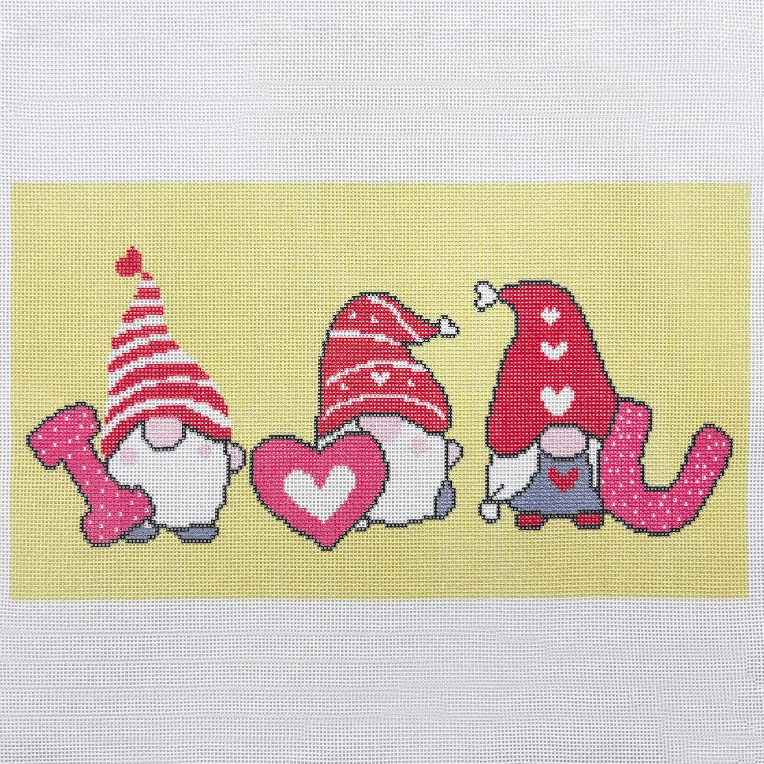 Needlepoint Kits - Gnome with love