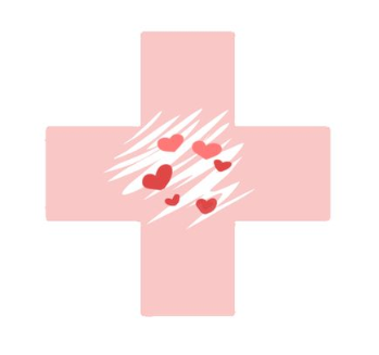 White chocolate sauce waltz lines & pink patterns