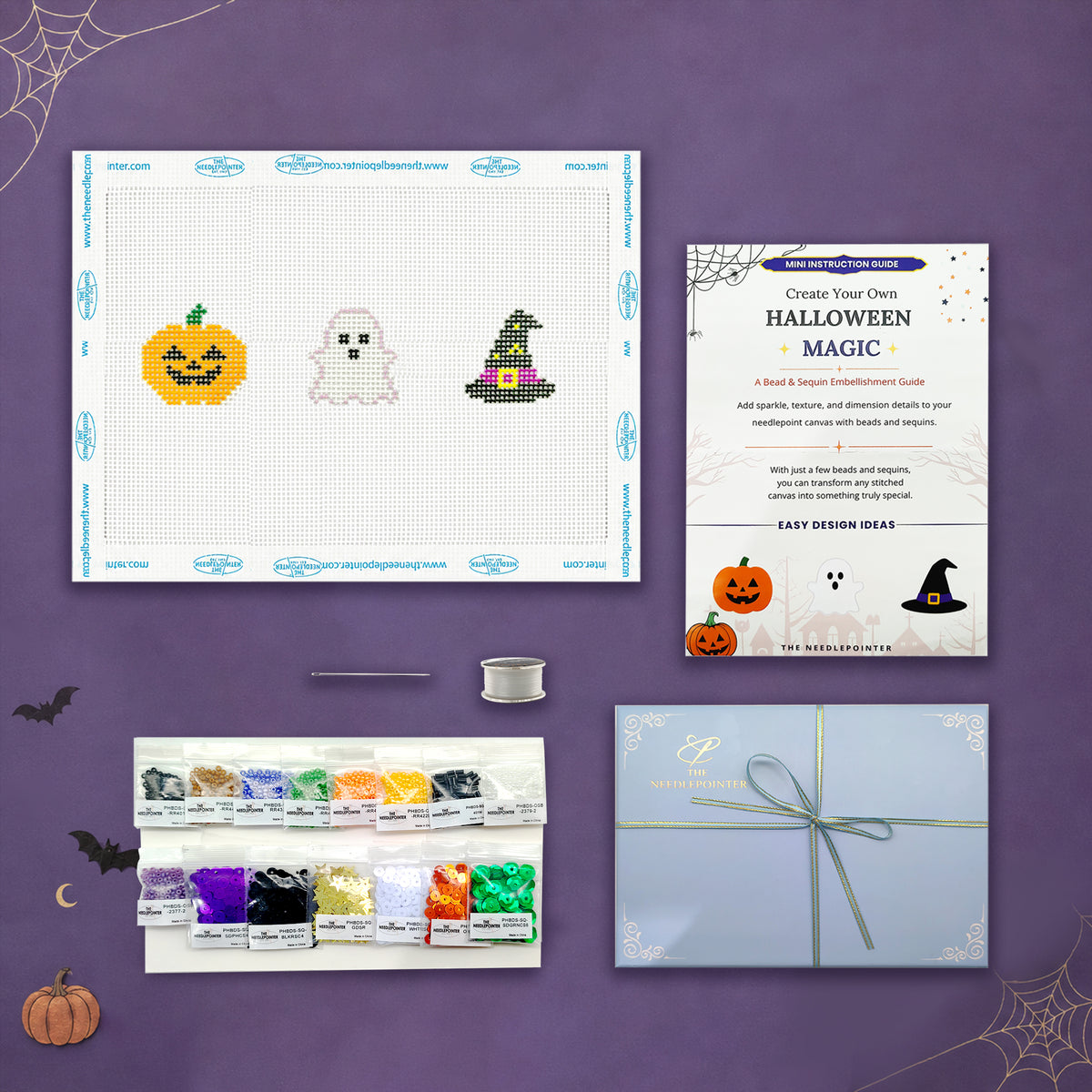 Halloween Bead & Sequin Embellishment Kit