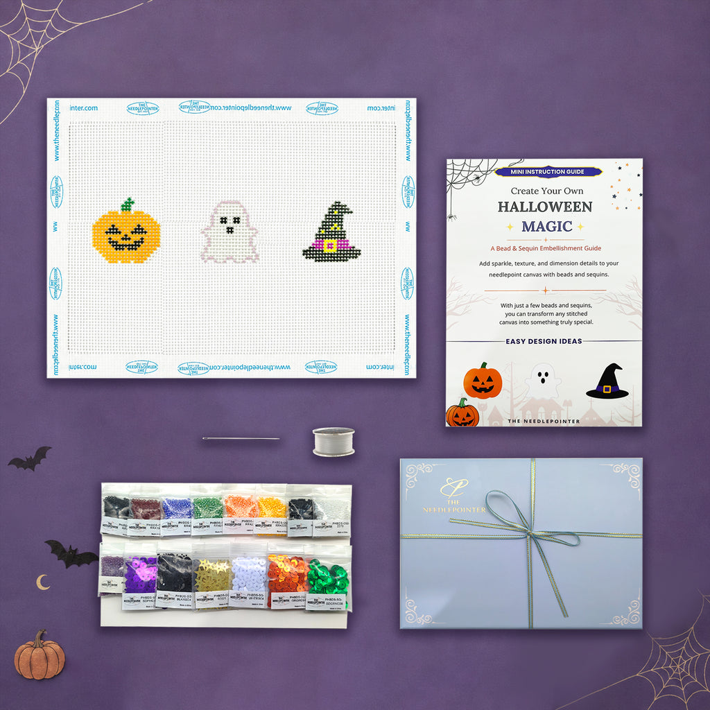 Halloween Bead & Sequin Embellishment Kit