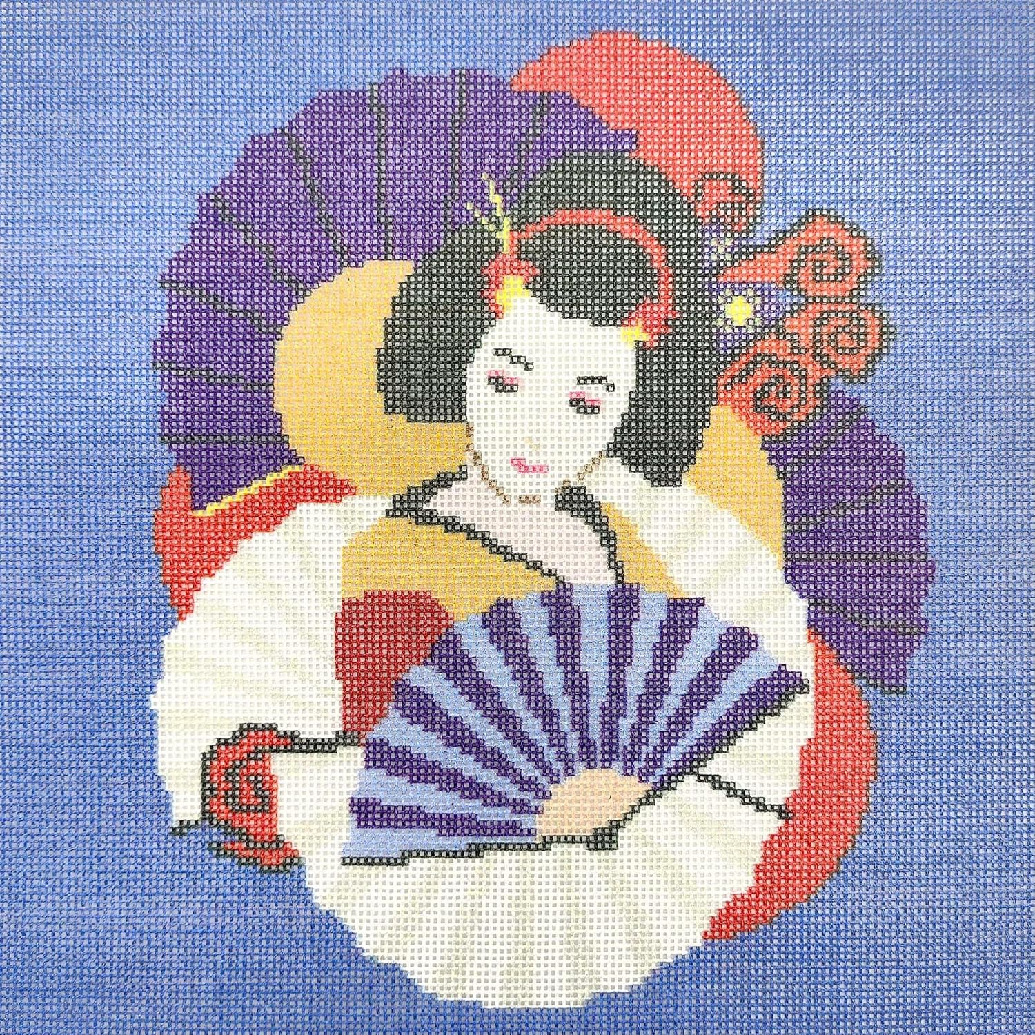Needlepoint Kits - Japanese Girl