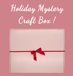 Holiday Mystery Craft Box — Stitch, Finish & Unwrap a Surprise!