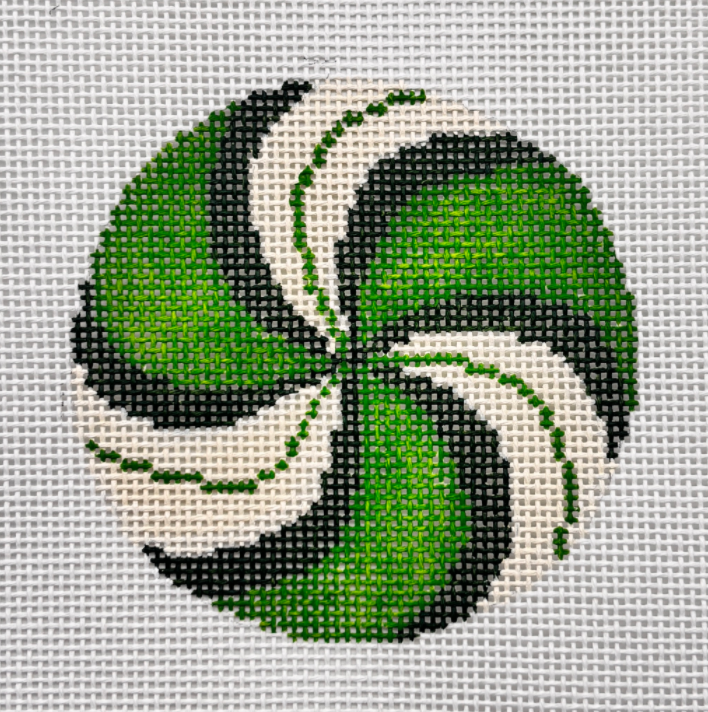 Peppermint Candies - Christmas Green