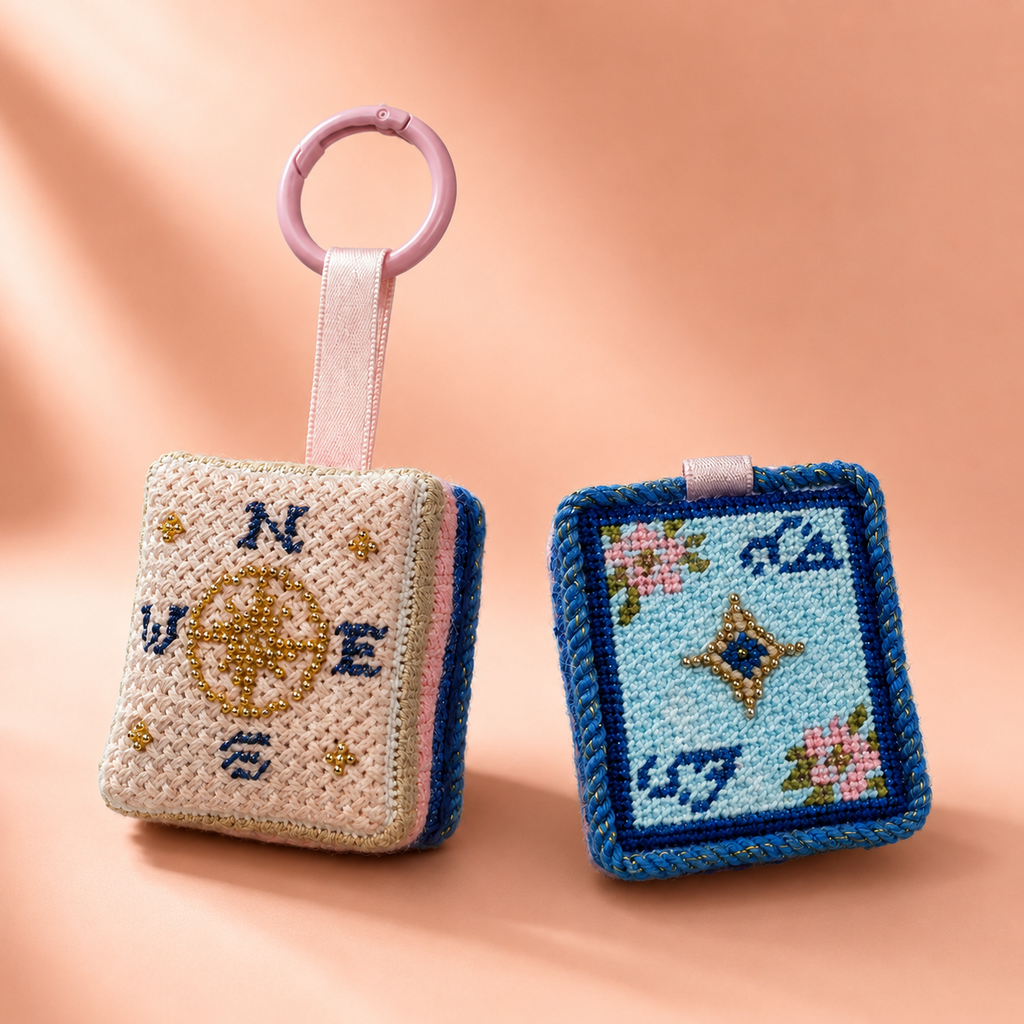 Mahjong Moments Collection #1 – Four Winds Keychain Kit