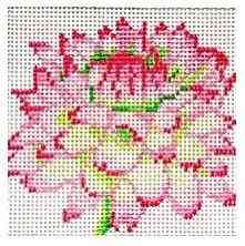 Simple Flowers - Pink & Green Mum - Small