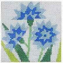 Simple Flowers - Bachelor Button - Small