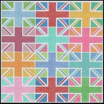 Union Jack Multi-Color Blocks