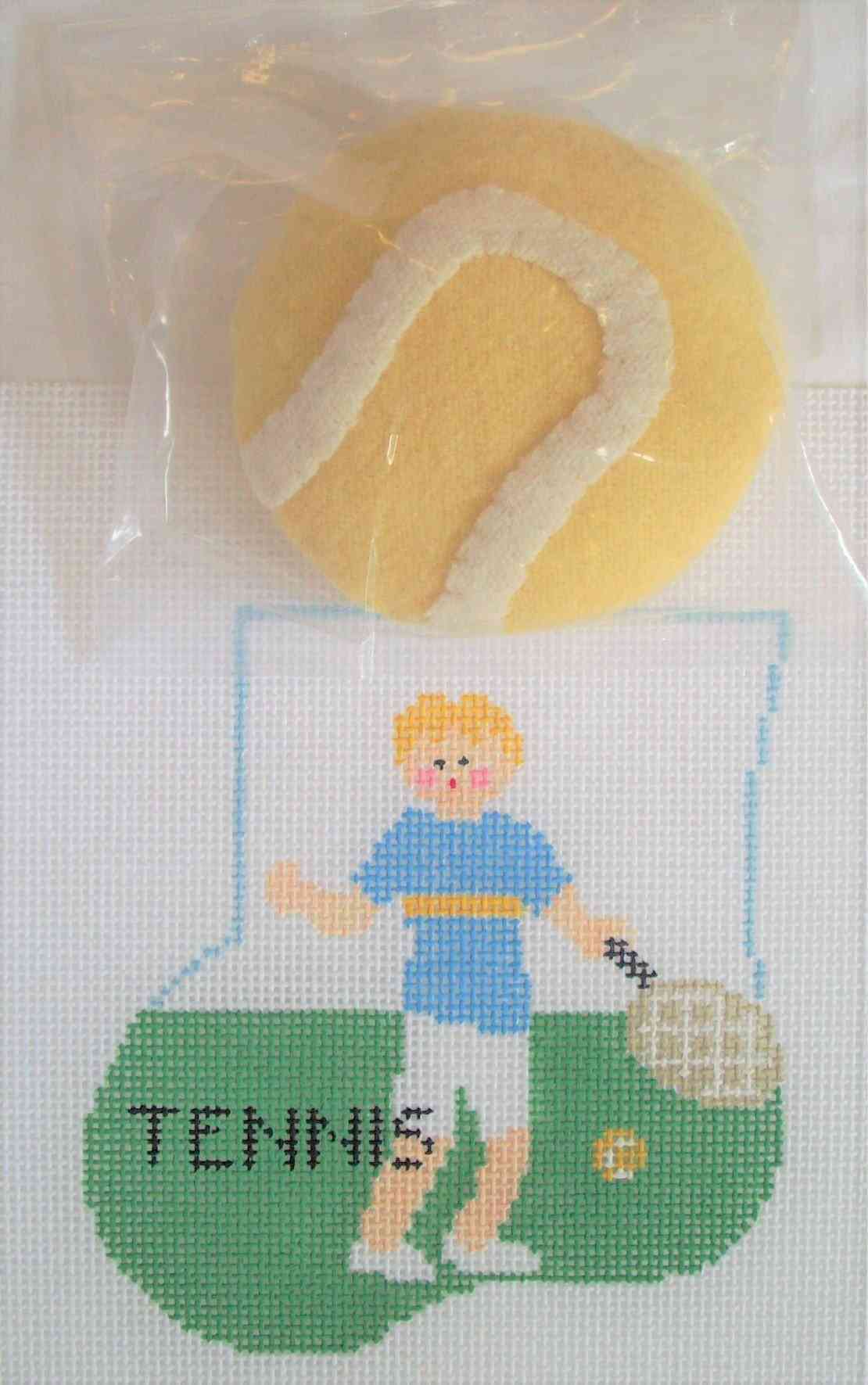 Mini-sock with Insert - Boy Tennis with Ball