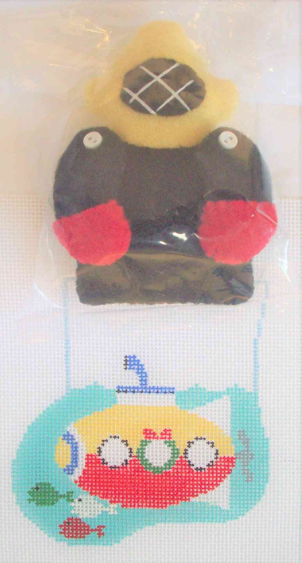 Mini-sock with Insert - Submarine with Diver