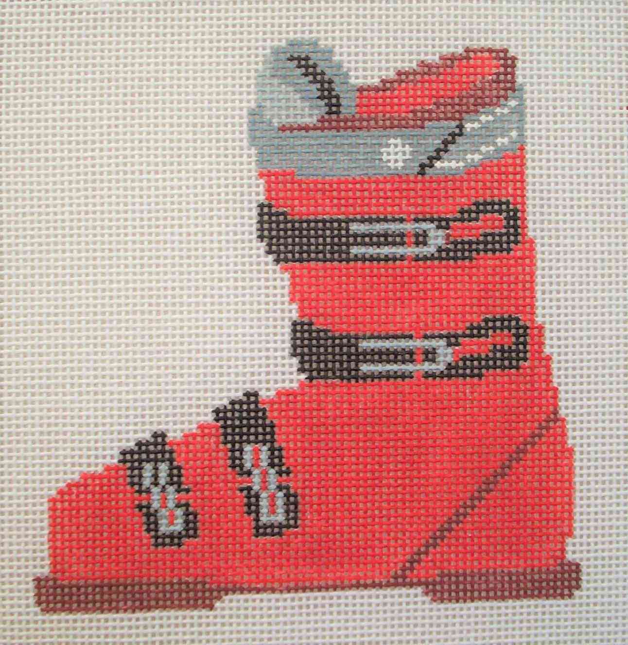 Ski Boot - Red