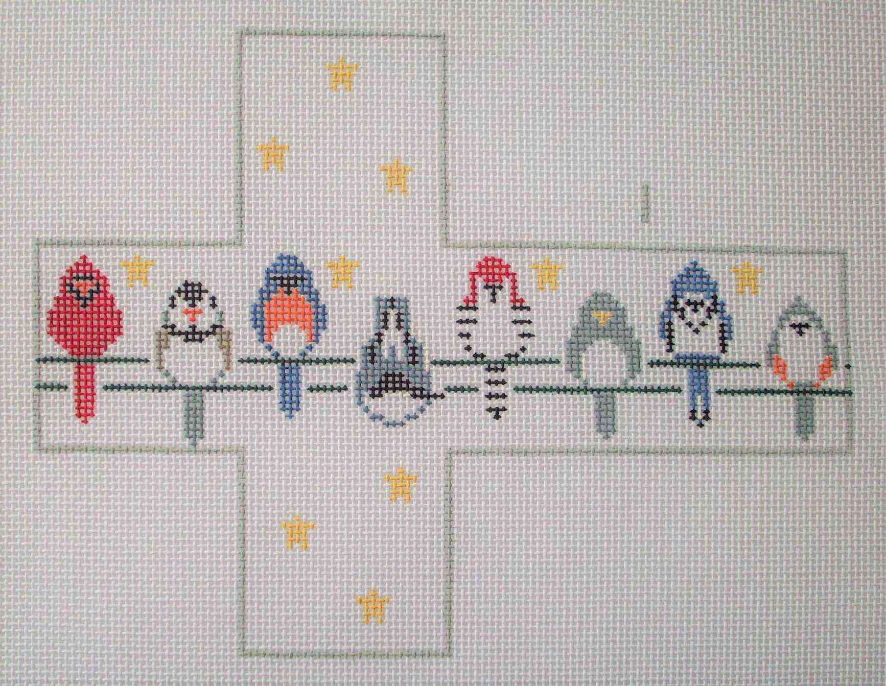 Packages Ornament - Birds in a Row