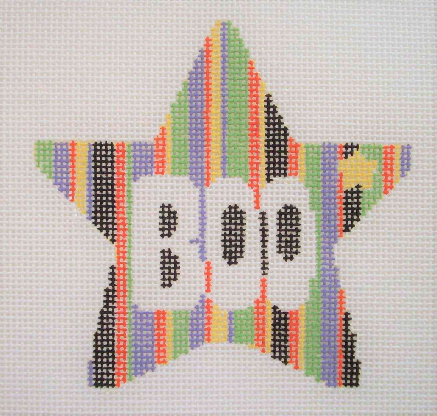 Halloween Star - Boo Striped