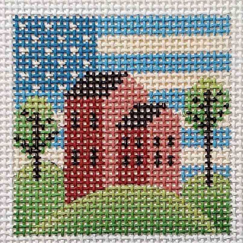 Mini - Patriotic House