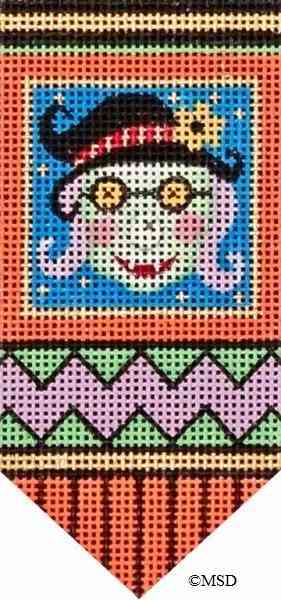 Halloween Mini-Banner - Witch