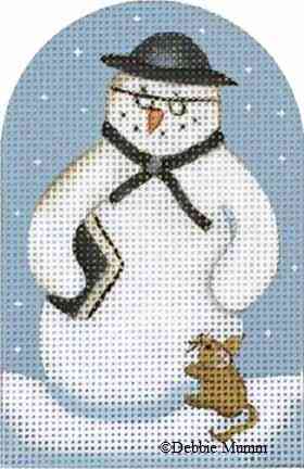 Santa's Village People - Pastor Snowman