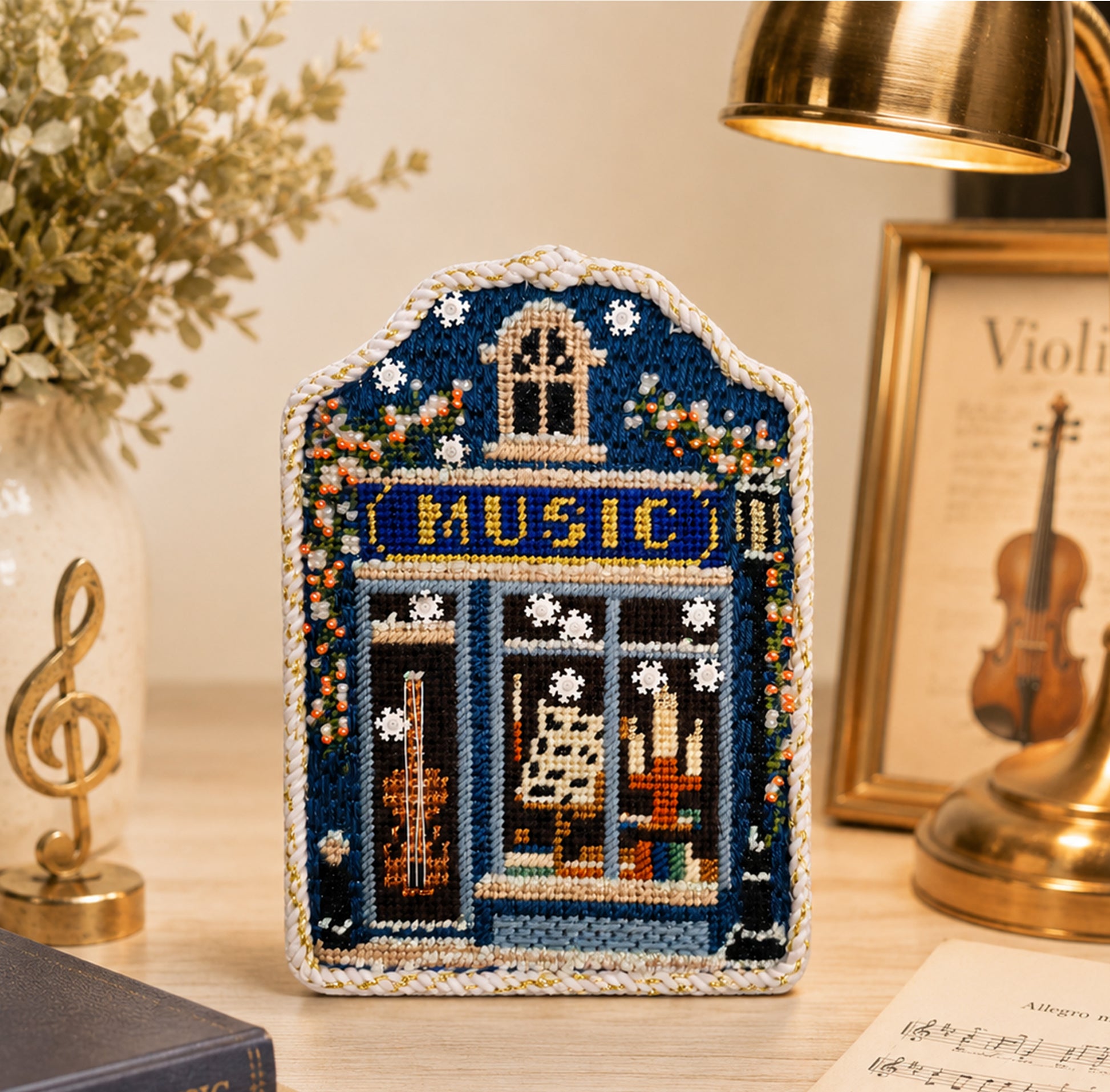 Christmas on Main Street™ | A 12-Month Storytelling Needlepoint Club