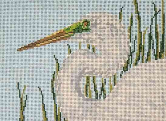 Birds - Great Egret Head