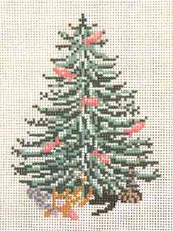 Christmas Tree - Cats & Fish