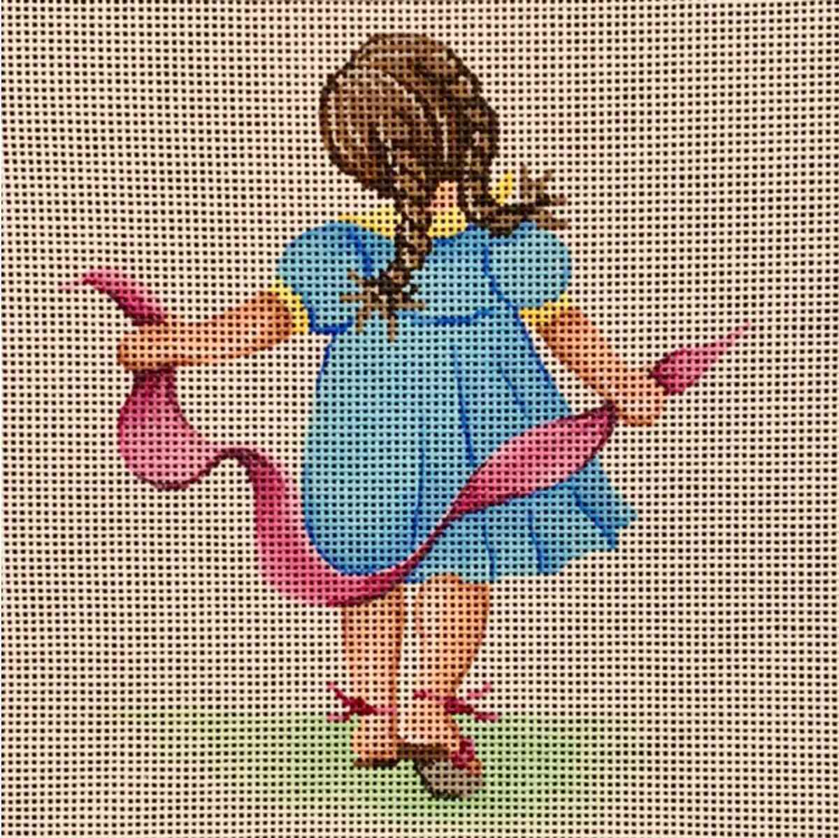 Little Girl Walking Away