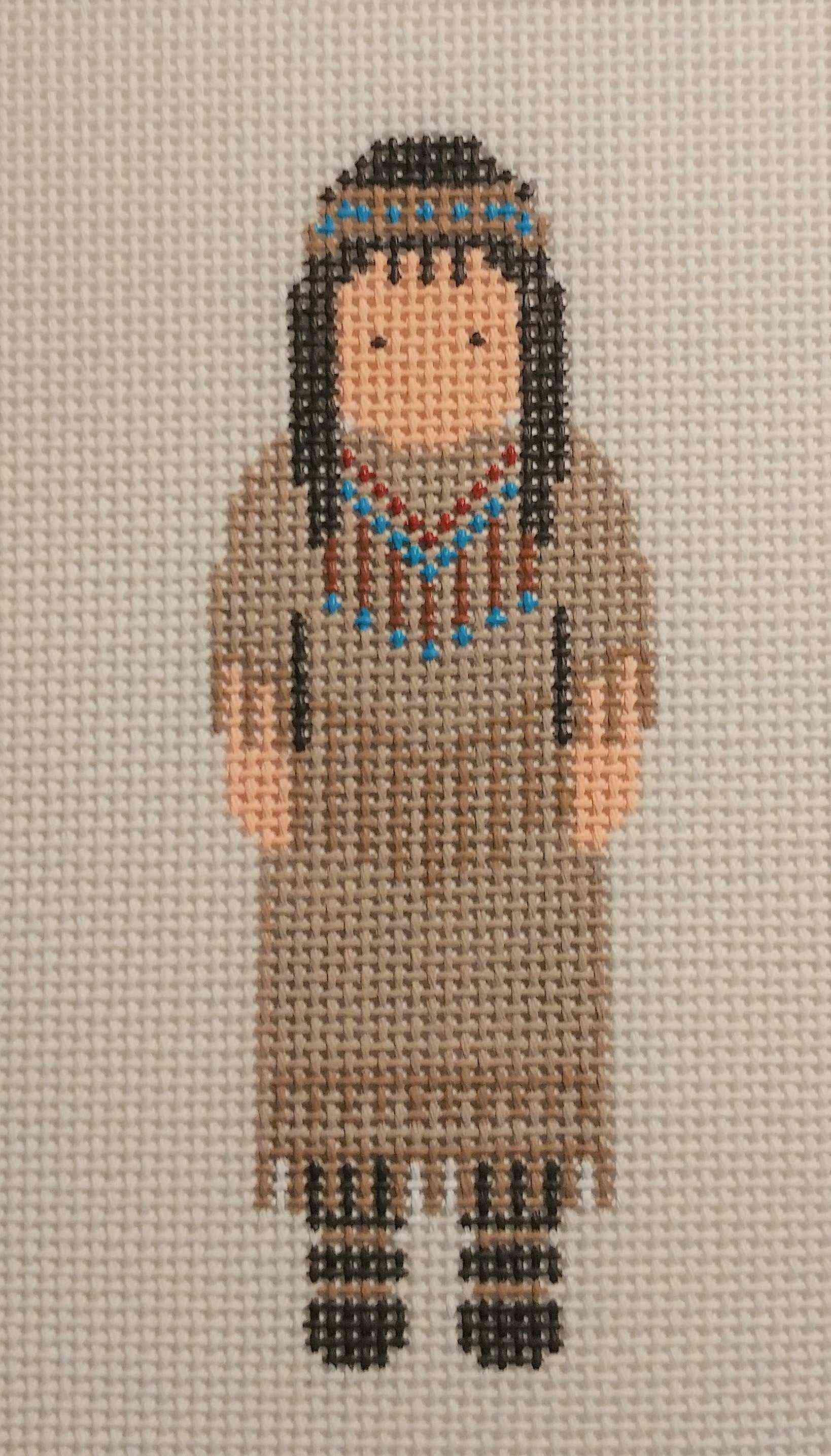 Petei - Thanksgiving - Native American Girl