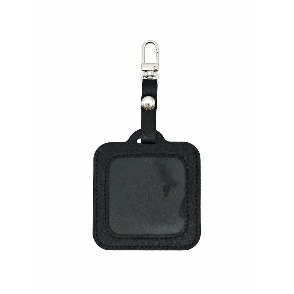Petite Square Needlepoint Charm – 2-1/4" × 2-1/4" Key Fob & Bag Charm