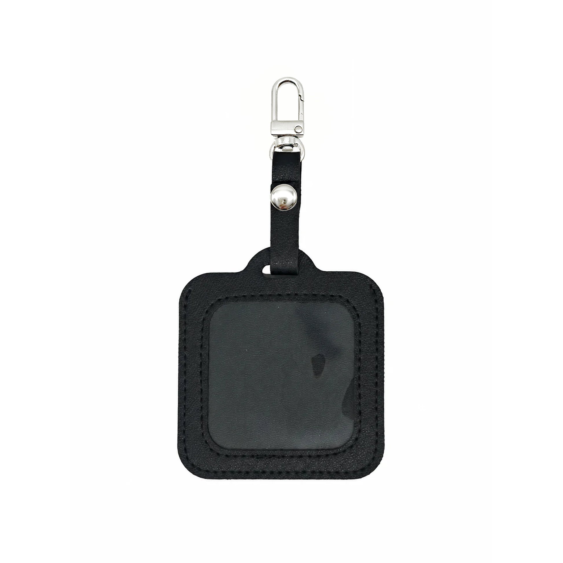 Petite Square Needlepoint Charm – 2-1/4" × 2-1/4" Key Fob & Bag Charm
