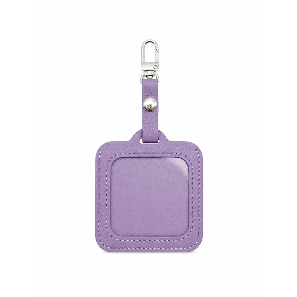 Petite Square Needlepoint Charm – 2-1/4" × 2-1/4" Key Fob & Bag Charm