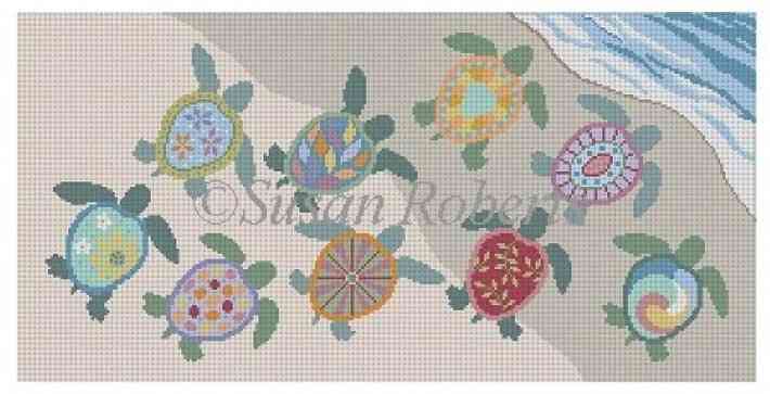 Painted Turtles First Swim