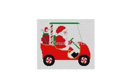 Santa - Golf Cart Santa