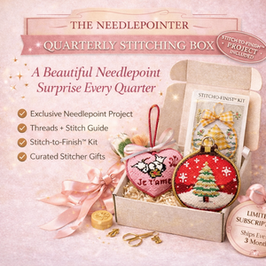 Needlepoint Quarterly Subscription Box
