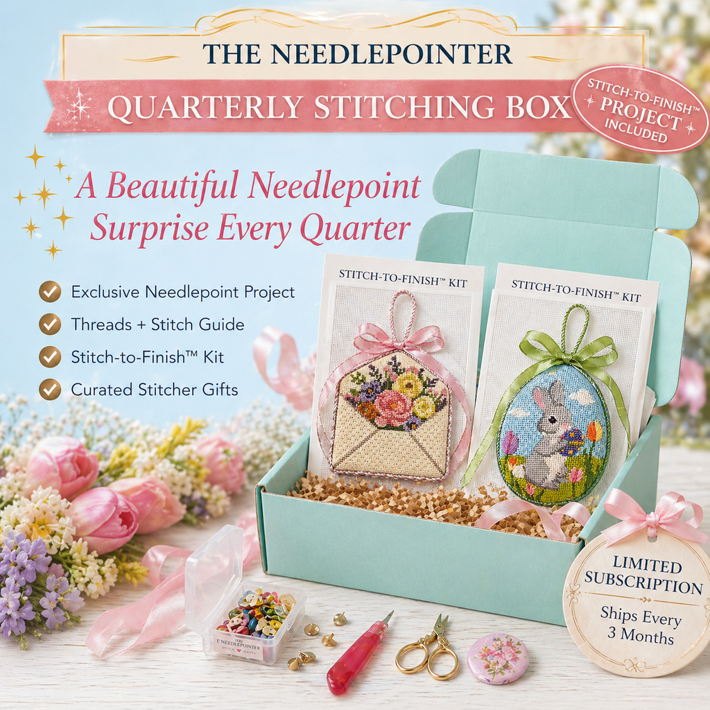 Needlepoint Quarterly Subscription Box