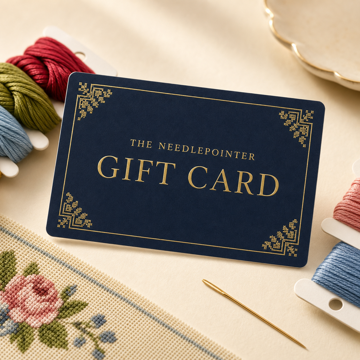 The Needlepointer Gift Card