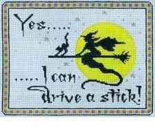 Yes, I can drive....