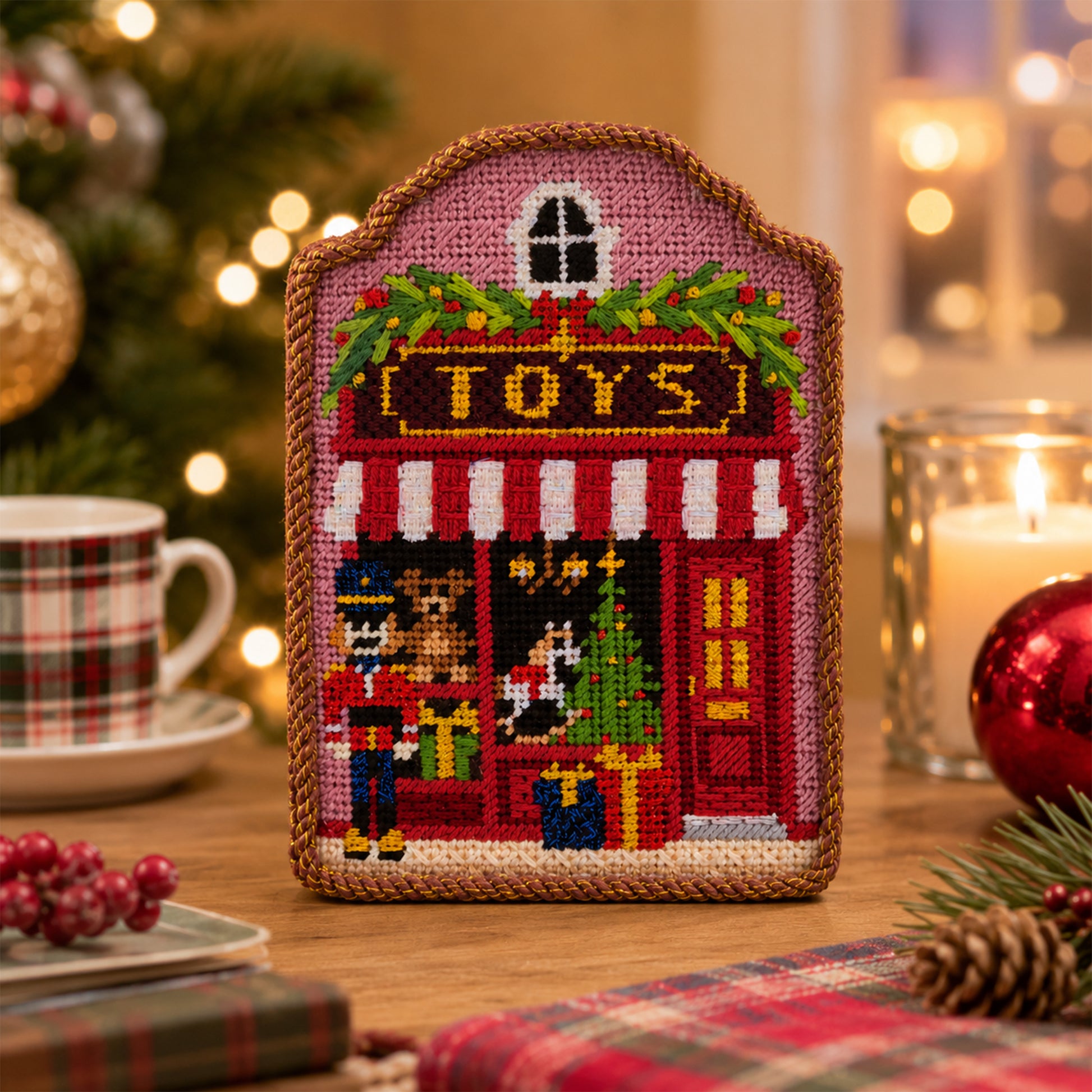 Christmas on Main Street™ | A 12-Month Storytelling Needlepoint Club