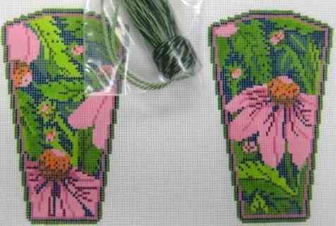 Scissor Case - Pink Echinacea